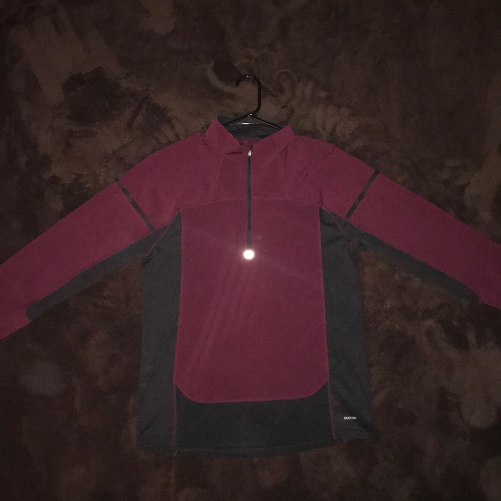 Maroon Workout Sweater